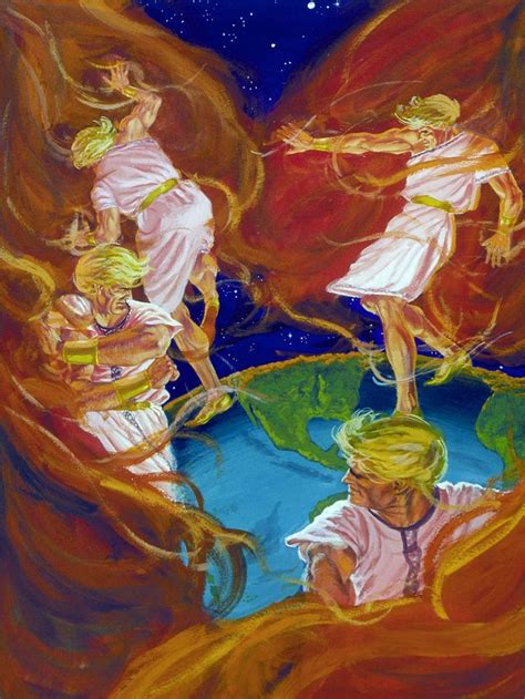 4 Angels Holding The 4 Winds Beast Of Revelation Bible Pictures