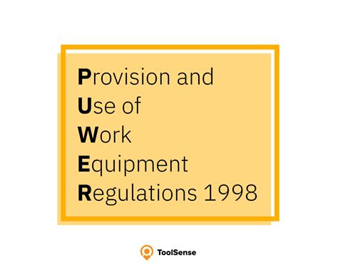 The Ultimate Guide To Puwer Regulations Toolsense