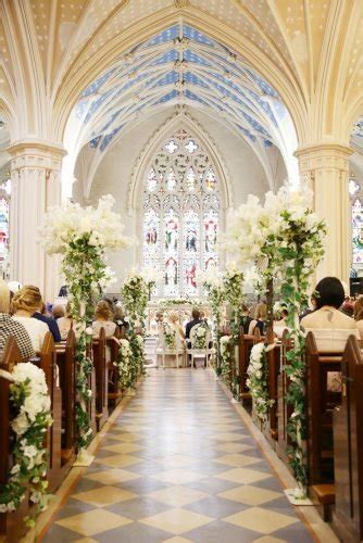 45 Breathtaking Church Wedding Decorations Wedding Forward