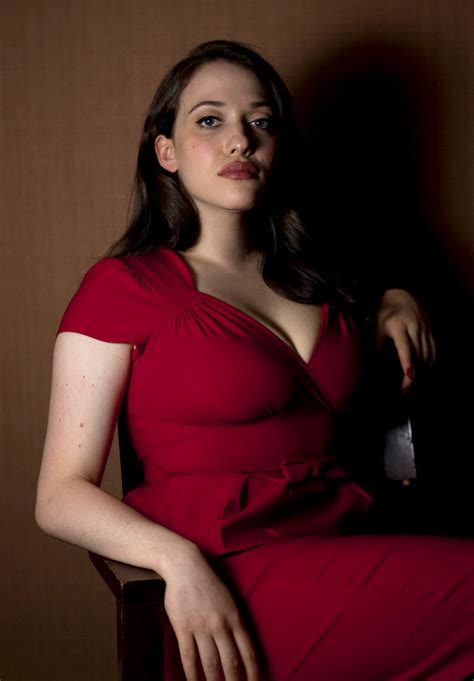 Perfection In Red Of Kat Dennings Nude