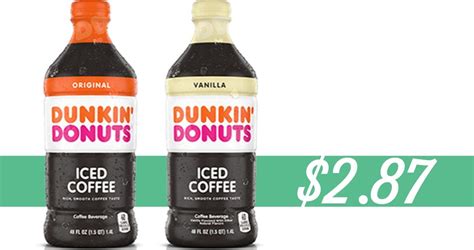 40% off Dunkin' Donuts Ice Coffee Target Cartwheel ...