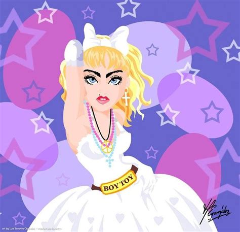 Madonnas Cartoon Arte Divertido Dibujos Arte De Ilustración