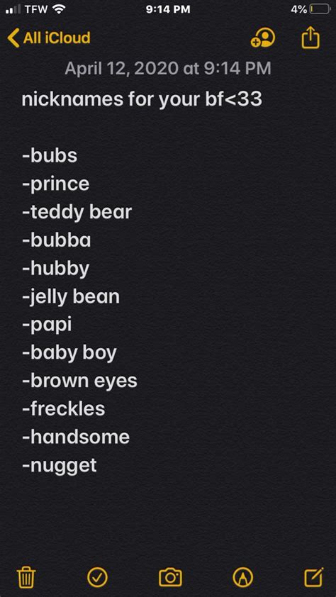 Nicknames For Your Bf Cute Names For Boyfriend Cute Nicknames For