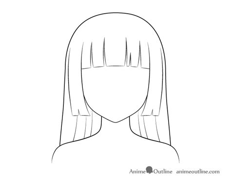 How To Shade Anime Hair Step By Step Animeoutline Anime Curly Hair