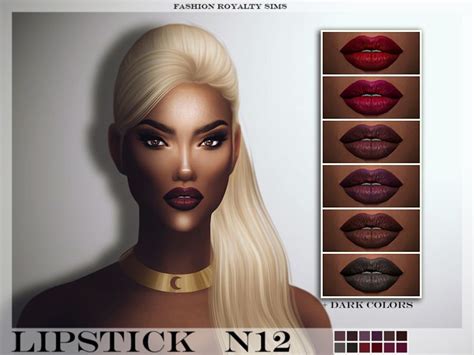 Realistic Matte Lipstick For Your Sims Found In Tsr Category Sims 4