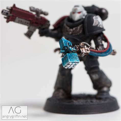 Painting Energy Effects On Warhammer 40k Thunder Hammers Angry Griffin