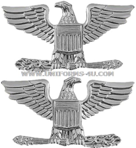 Us Navy Uscg Captain And Usmc Colonel Coat Rank Devices