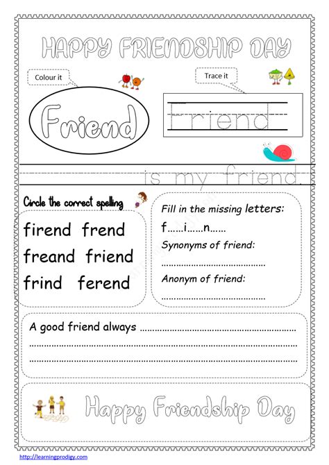 273 Friendship English Esl Worksheets Pdf And Doc Worksheets Library