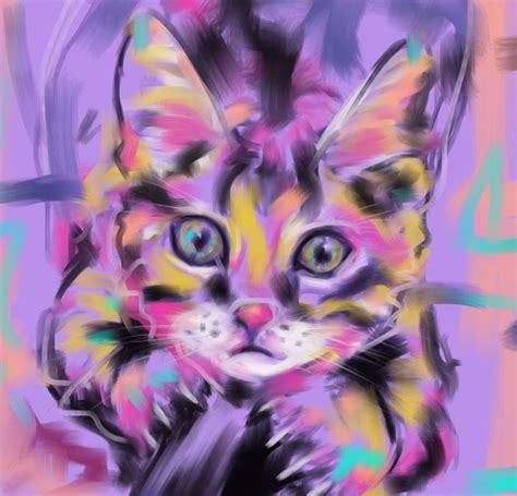 Cat Art Paintings Of Cats Cat Art Gallery Go Van Kampen