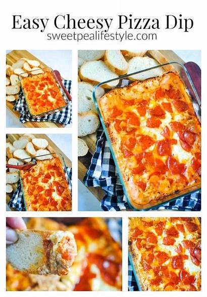 Pizza Dip Cheesy Easy Recipe Appetizer Simple