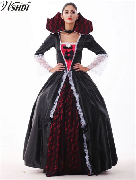 Purple Gothic Lady Vampire Renaissance Fancy Dress Up Halloween Adult