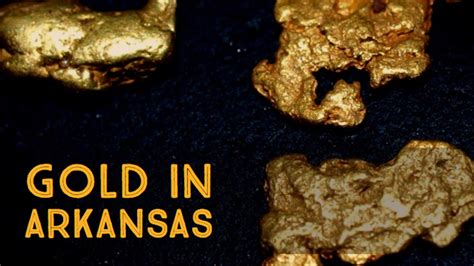 Limited Placer Gold Occurrences In Arkansas