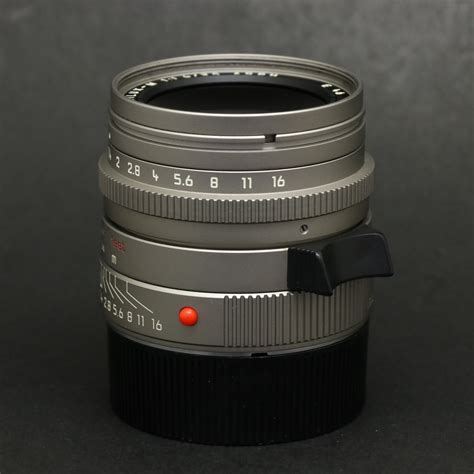Leica Summilux M35mm F14 Asph Titanium 171 Ebay