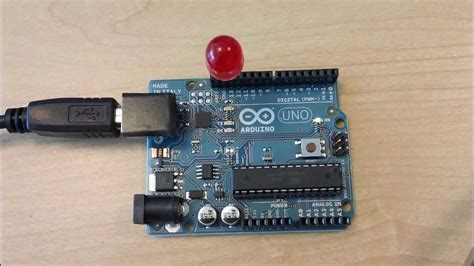 Arduino Lesson Blinking An Led Youtube