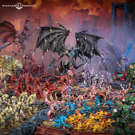 Codex Chaos Daemons Announced For Warhammer 40000 Ontabletop Home
