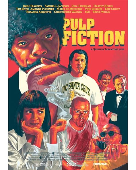 Pulp Fiction Poster Hd