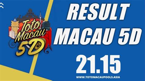 5d macau live draw