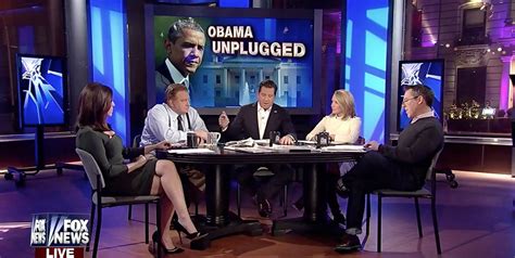 It Only Takes 19 Seconds For Fox News The Five To Cast Obama As The