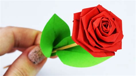 Как сделать розу из бумаги своими руками: легко и быстро