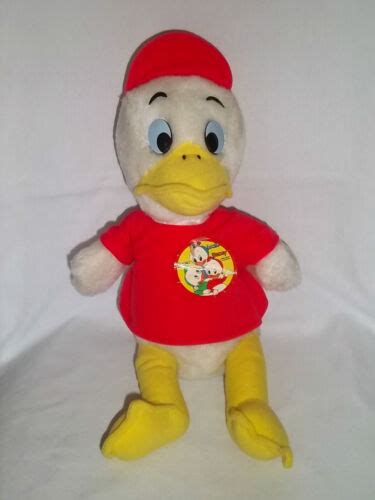 Vintage Disney 14 Plush Dewey Duck Tales Stuffed Animal Toy Ducktales