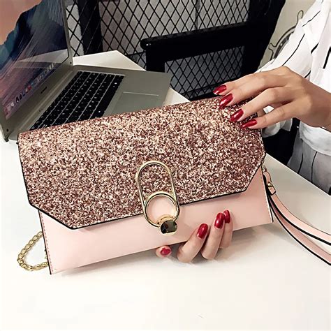 Crossbody Evening Clutch Bags For Women 2018 Leather Luxury Purses And