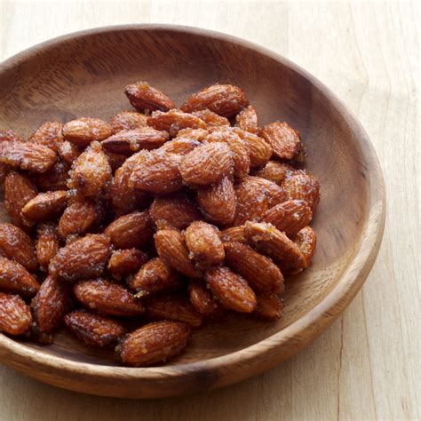 Ginger Honey Roasted Almonds — Pixels Crumbs