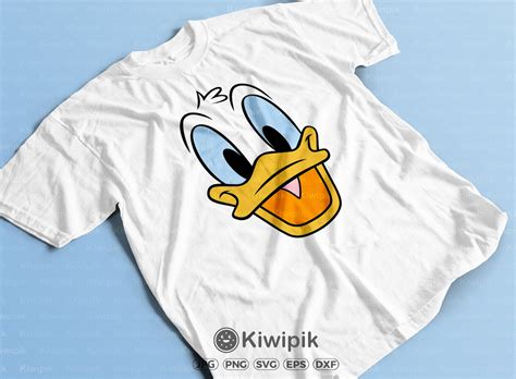 Donald Duck Face Svg Disney Svg Cutting File Cricut Svg Etsy