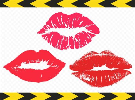 Labios De Beso Svg Imágenes Prediseñadas Imagen Prediseñada Etsy España