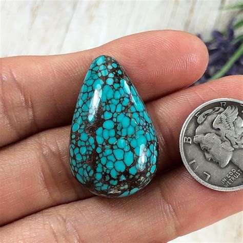 2615 Carats Number 8 Turquoise Cabochon
