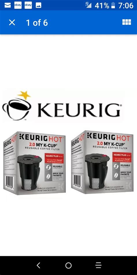 Using ground coffee in keurig. Keurig 2.0 My K-Cup Reusable Ground Coffee Filter ...