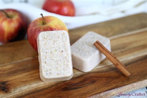 Apple Cinnamon Soap With Oatmeal Easy Diy Soap Recipe For Fall