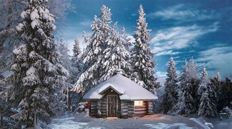 22 Must See Winter Cabins Deep In The Woods Deluxe Timber Winter