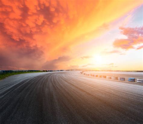Racetrack Sunset Stock Photos Pictures And Royalty Free Images Istock
