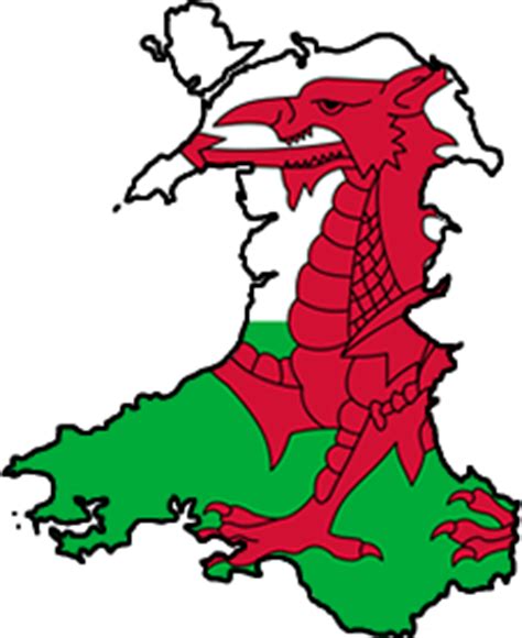 Wales has a living celtic culture, with the welsh language spoken by a fifth of the 3.1 million inhabitants. Image - Wales Flag Map.png - Future