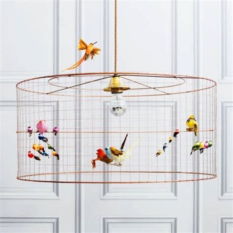 Copper Bird Cage Chandelier By I Love Retro