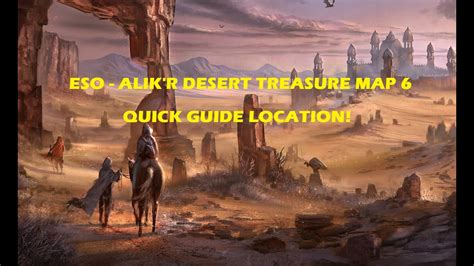 ESO Alik R Desert Treasure Map Location QUICK GUIDE YouTube