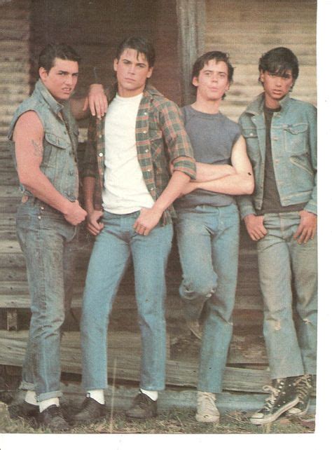 Steve Randle Soda And Ponyboy Curtis And Johnny Cade The Outsiders
