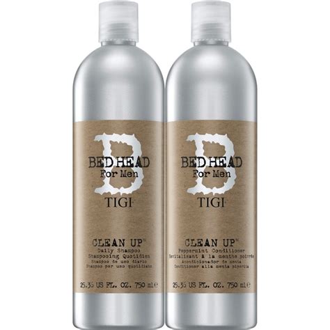 Tigi Bed Head For Men Clean Up Shampoo Conditioner For All Men S Hair