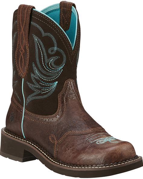 Ariat Womens Fatbaby Heritage Dapper Western Boots Boot Barn