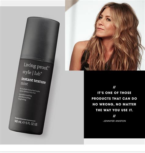 Sephora Glossy Cameo Jennifer Aniston On Living Proof Instant