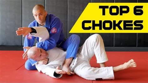6 Bjj Chokes You Must Know From Technical Mount