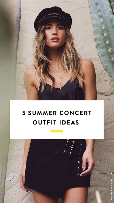what to wear to a rock concert 24 hottest concert outfits to try artofit