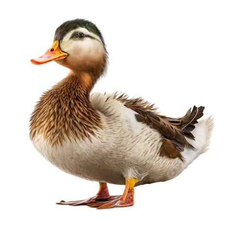 Duck Ugly Duckling White Background Transparent Duck Poultry Animal