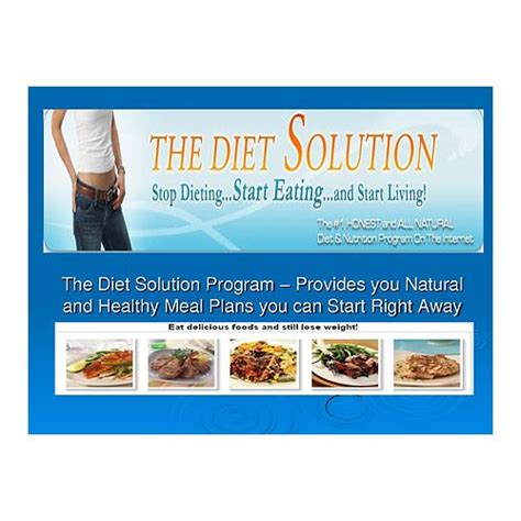 the diet solution program review