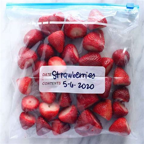 How To Freeze Strawberries Health Benefits