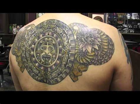 Detailed patterns of eagles and other significant symbols of the ancient civilization make for beautiful ink and are worth considering when getting a piece. Aztec Calendar Tattoo Flash | Baixar Musica