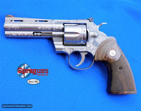 Colt Python Engraved 357 Mag 4 Davidsons Exclusive Factory New