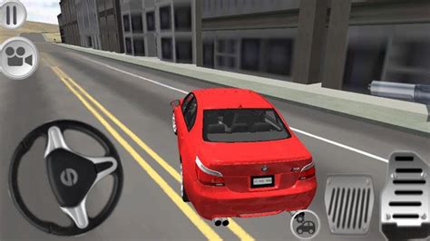 Juego De Carros Para Niños Bmw M5 E60 Simulador Youtube
