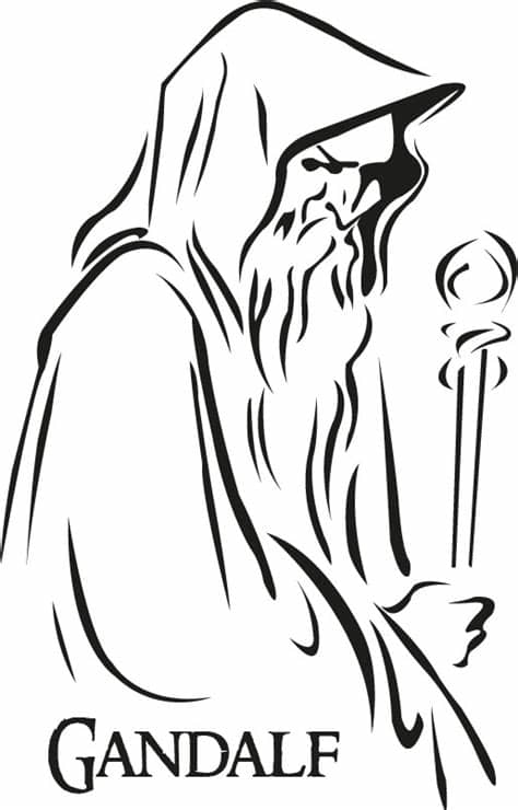 Gandalf | free svg image in public domain. Gandalf by IvanGandalfII on deviantART