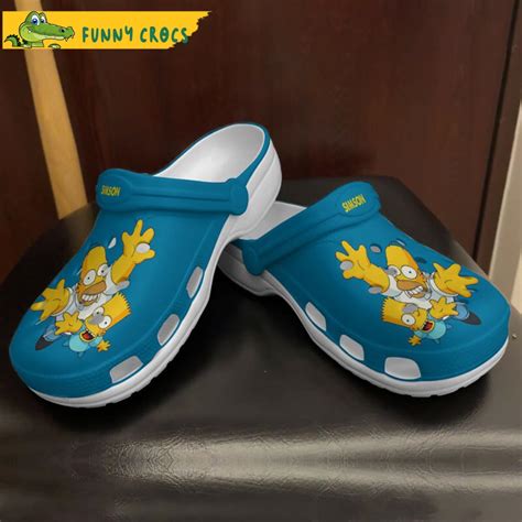 Bart Simpsons Crocs Clog Shoes Discover Comfort And Style Clog Shoes With Funny Crocs